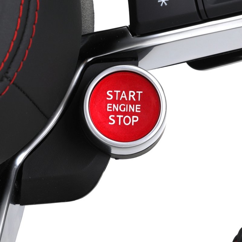 Sport full perforated leather steering wheel Full perforated leather steering wheel
