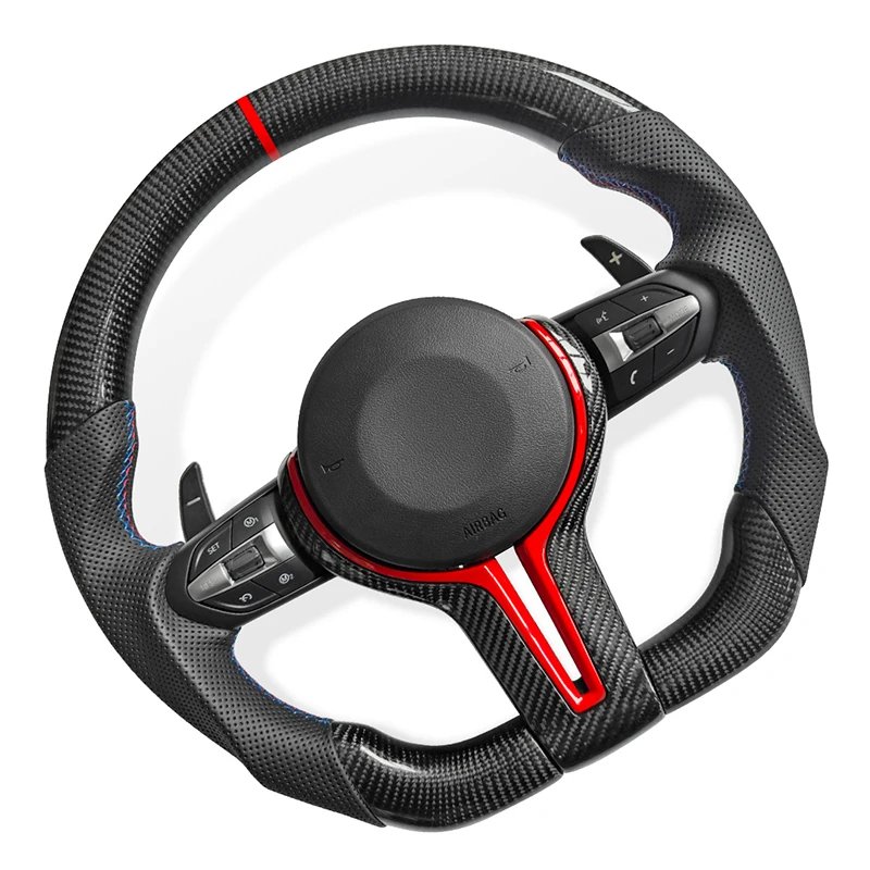 Carbon Fiber Steering Wheel M Series Steering Wheel Assembly For BMW F30 F10 F11 F20 F21 F22 F23 F31 F34 F32 F33 F36 F46 F80 F82