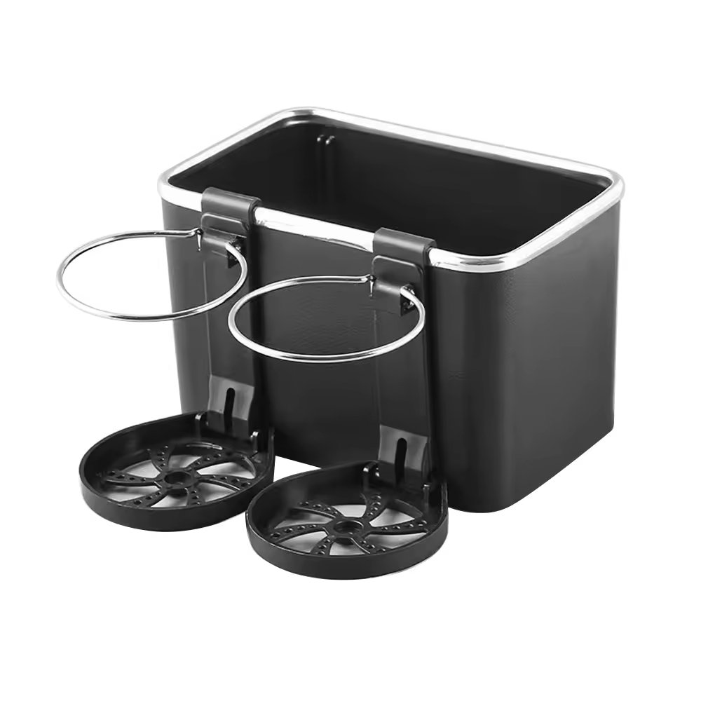 Car Armrest Box Tissue Box in the Car Special Water Cup Holder Multi-function Storage Paper Box Auto Parts