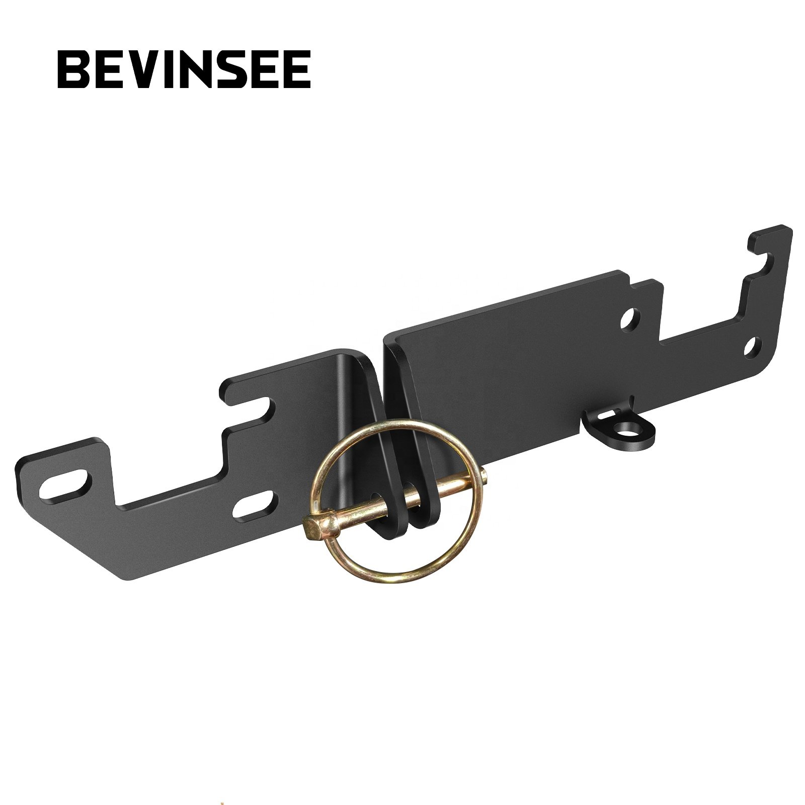 BEVINSEE High Strength Steel Tailgate Rear Door Lock Break in Protection Kit for Fiat Ducato Relay Boxer X250 X290 H1 H2 2006+