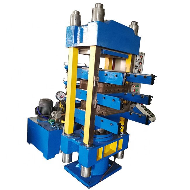 New Hydraulic Heat Press Rubber Molding Machine Shoe Sole Making Manual Operation Pump Motor Engine PLC-for Manufacturing Plant