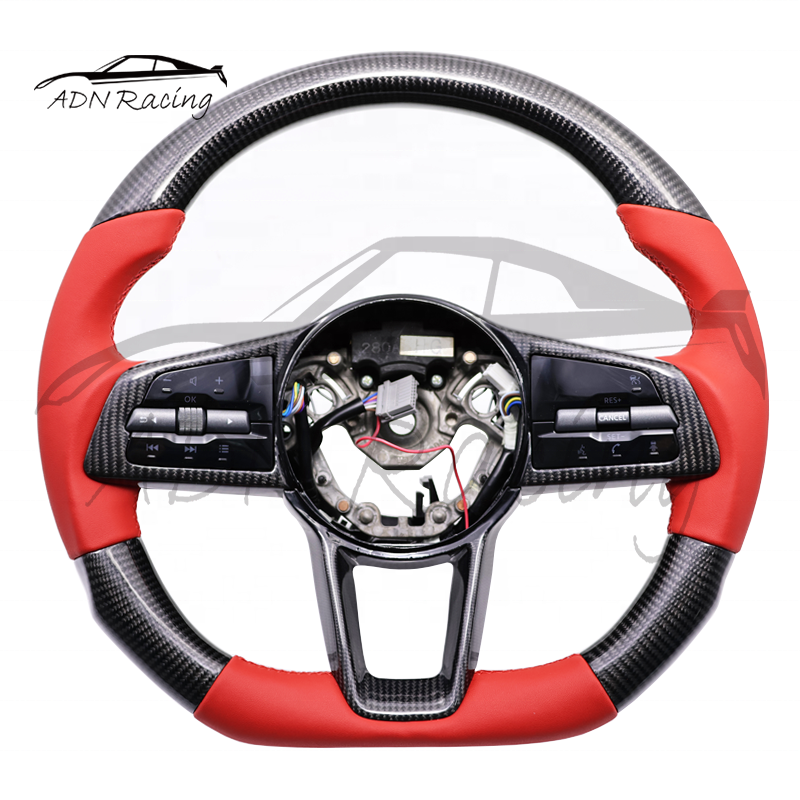 For NISSAN NISMO Z RZ34 400Z Custom Carbon Fiber Steering Wheel 2024+