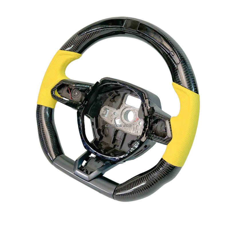 Private Customization LED Racing Car Carbon Fiber Steering Wheel for Lamborghini Huracan LP610-4 Aventador Urus Steering Wheel