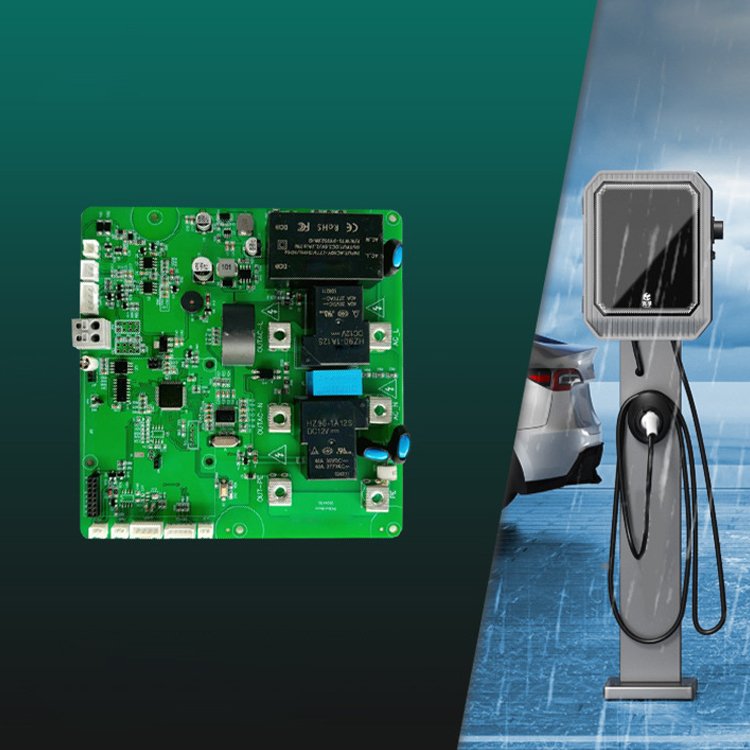 Custom Pcba Assembly Vacuum Reflow Soldering SMT Processing Pcba Design Service Car Charging Pile Relay