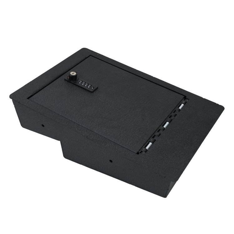 Auto Console Safe Car Gun Safe for 2022 Chevy Silverado 1500 Armrest Storage Box Security Console Gun Safe Console Vault