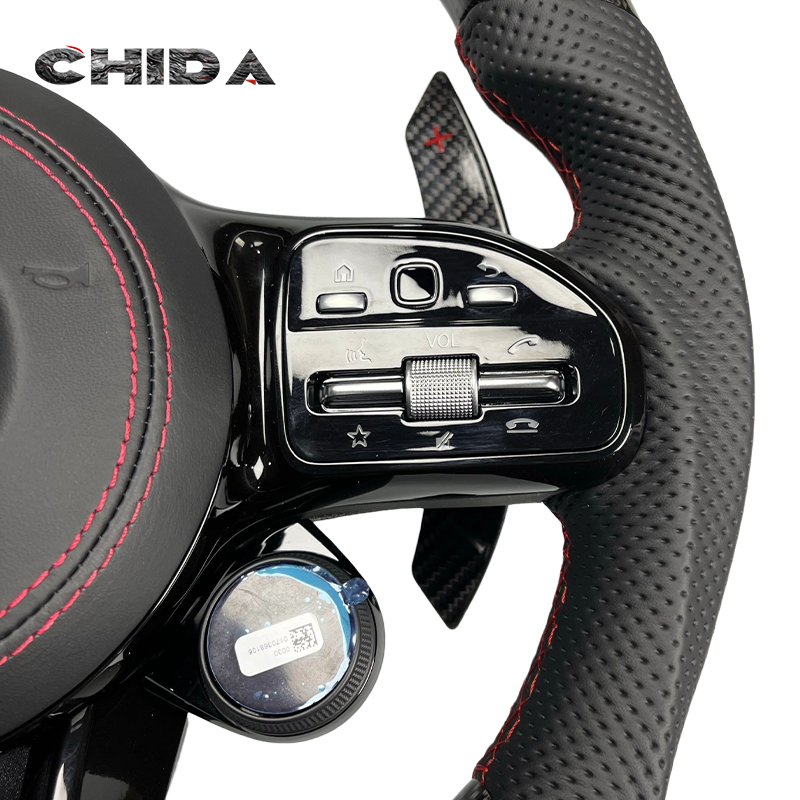 Real Carbon Fibre Steering Wheel For Mercedess-Benzs AMG CLS G-Class W217 W218 W219 W222 W221 W212 W253 W463 W464