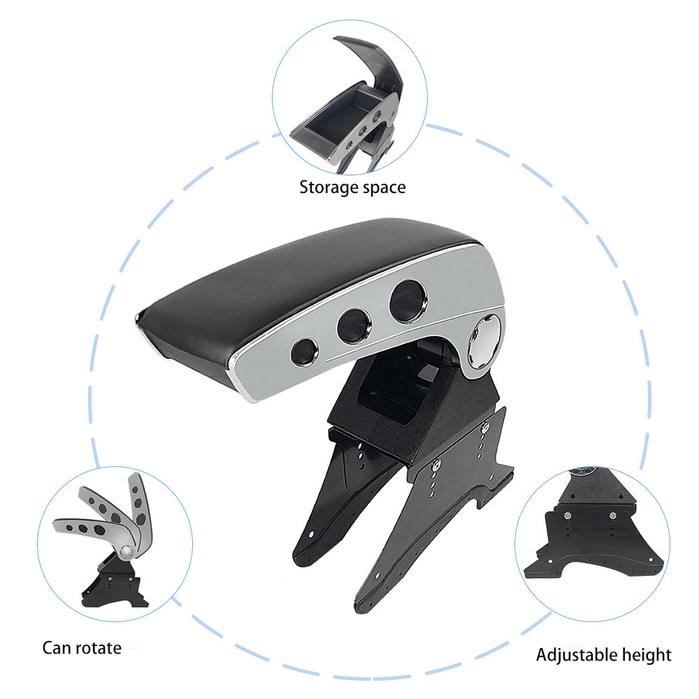 High Quality Console Box Rotatable Car Armrest Box Cover