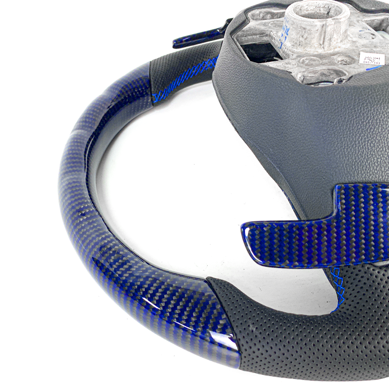 Factory hot sale car interior accessories carbon fiber steering wheel for Volkswagen Golf 8 MK8