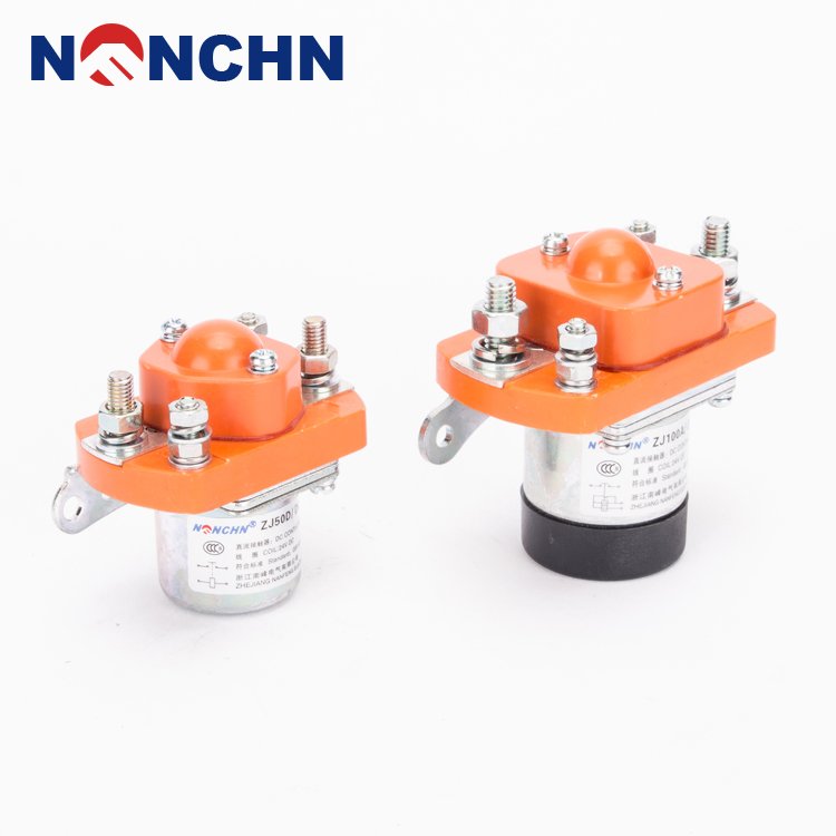 NANFENG Ce Rohs Manufacturer General Electric Series 400A Relay12V24V 48V ZJ400 Dc Contactor