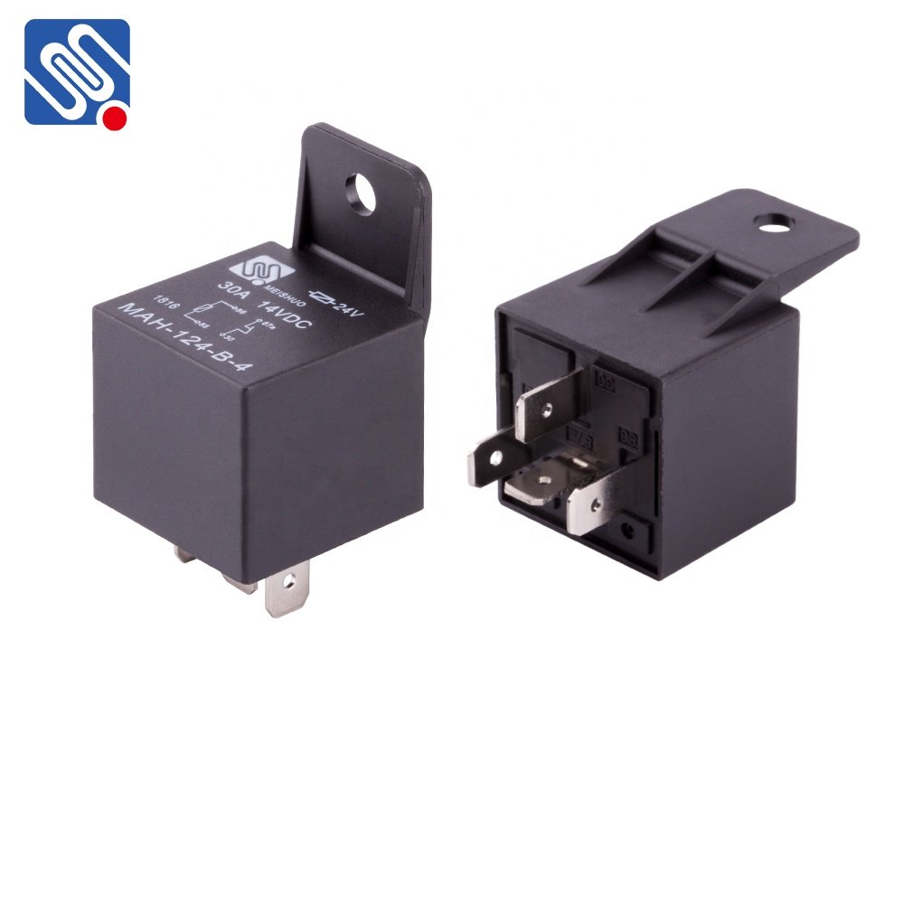 Meishuo MAH 12v Jd1914 30A 40A 60A Auto 4 Pins 40amp 24v Waterproof Auto Automotive Relay