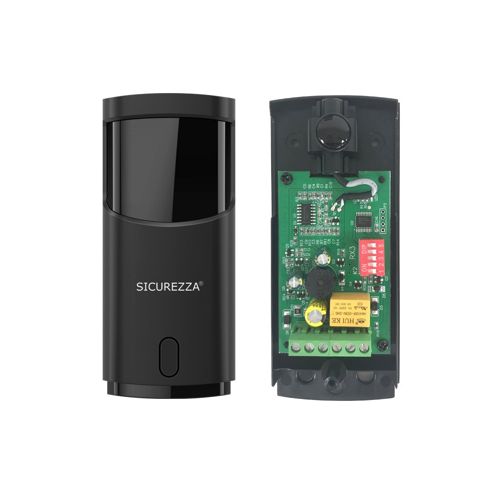 15m Lens Can Rotation 180 Degree Infrared Beam Sensor Automatic Gate Photocell Use With Gate Motor / Garage Door Operator