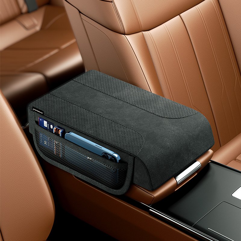 New Listing Car Console Armrest Cushion Car Armrest Box Heightening Cushion Car Universal Interior Parts