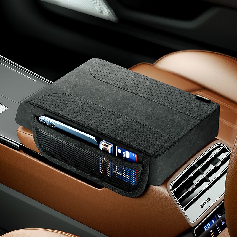 New Listing Car Console Armrest Cushion Car Armrest Box Heightening Cushion Car Universal Interior Parts