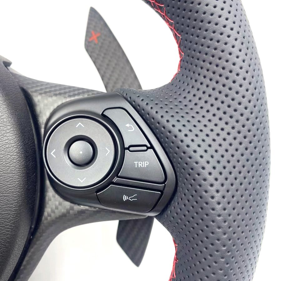 High Quality Auto Parts Customized Sport Steering Wheel Carbon Fibre Car Steering Wheels For TOYOTA JP GAC GR