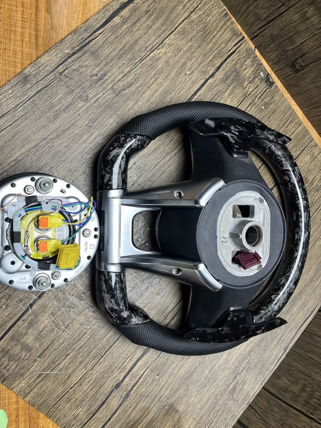 Carbon Fiber Car Steering Wheel for Mercedes Benz W205