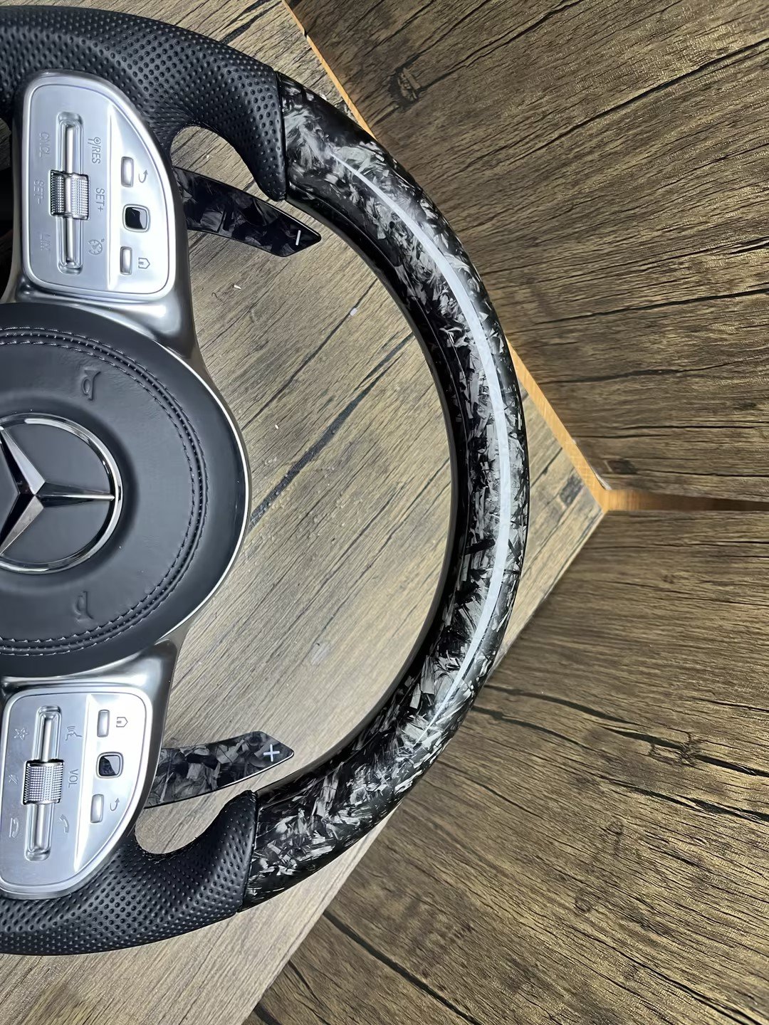 Carbon Fiber Car Steering Wheel for Mercedes Benz W205