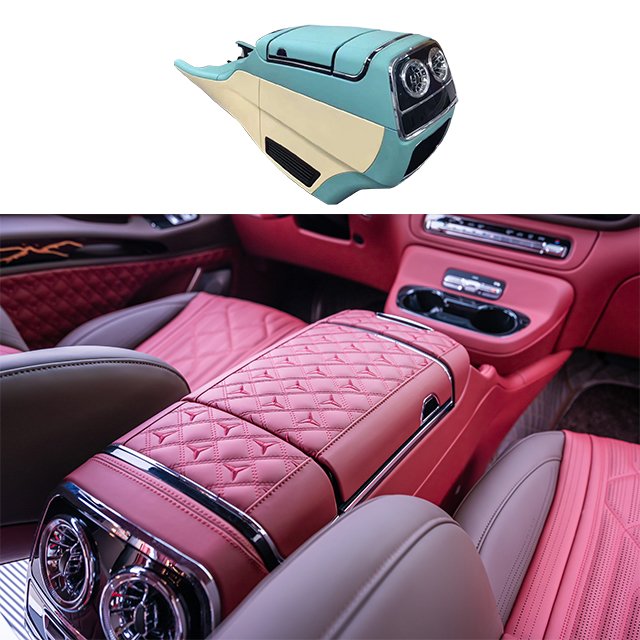 Applicable ToBenzz Vito V-class V300 V260 V250 Viano Maybach Style Armrest Box Compressor Refrigerator Interior Accessory Refit