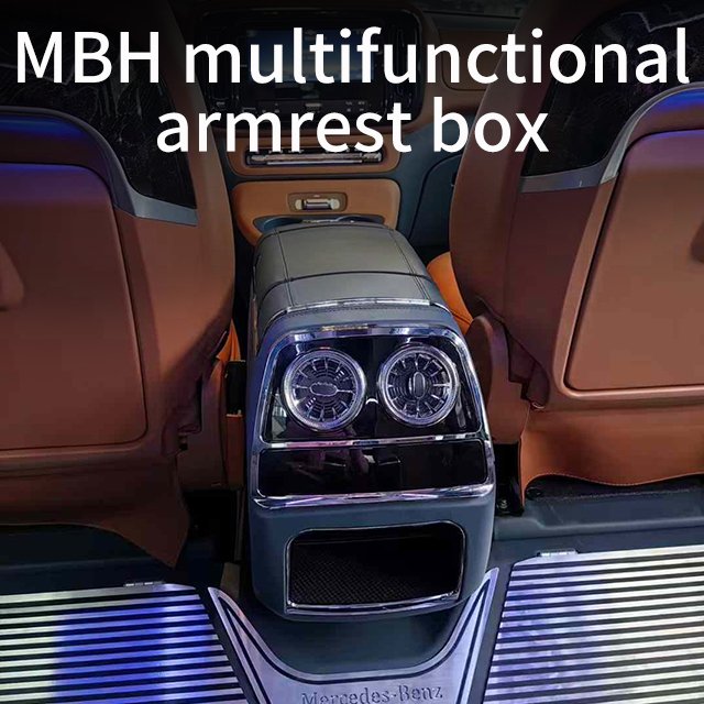 Applicable ToBenzz Vito V-class V300 V260 V250 Viano Maybach Style Armrest Box Compressor Refrigerator Interior Accessory Refit