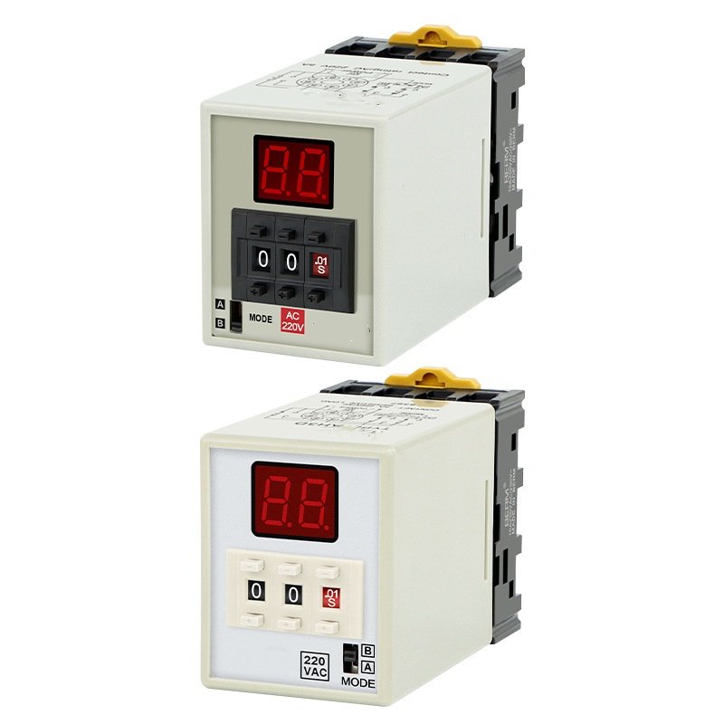 Digital Timer with 8 Pin Base, AH3D, 240 VAC Made in China