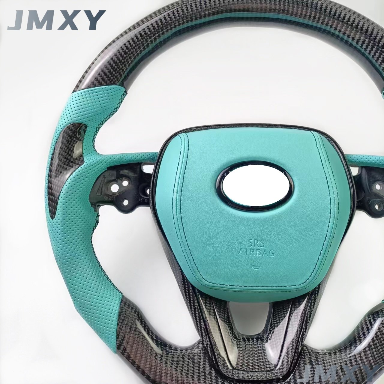 Customized car sports carbon fiber steering wheel, suitable for Toyota Camry Corolla Highlander steering wheel