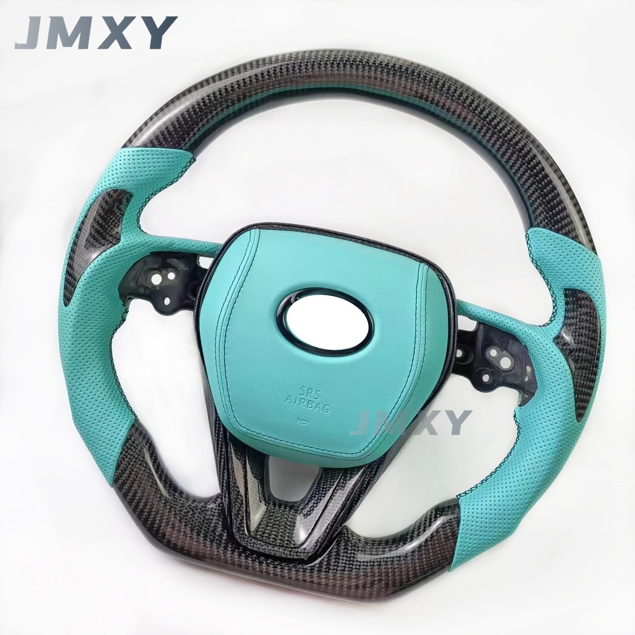 Customized car sports carbon fiber steering wheel, suitable for Toyota Camry Corolla Highlander steering wheel