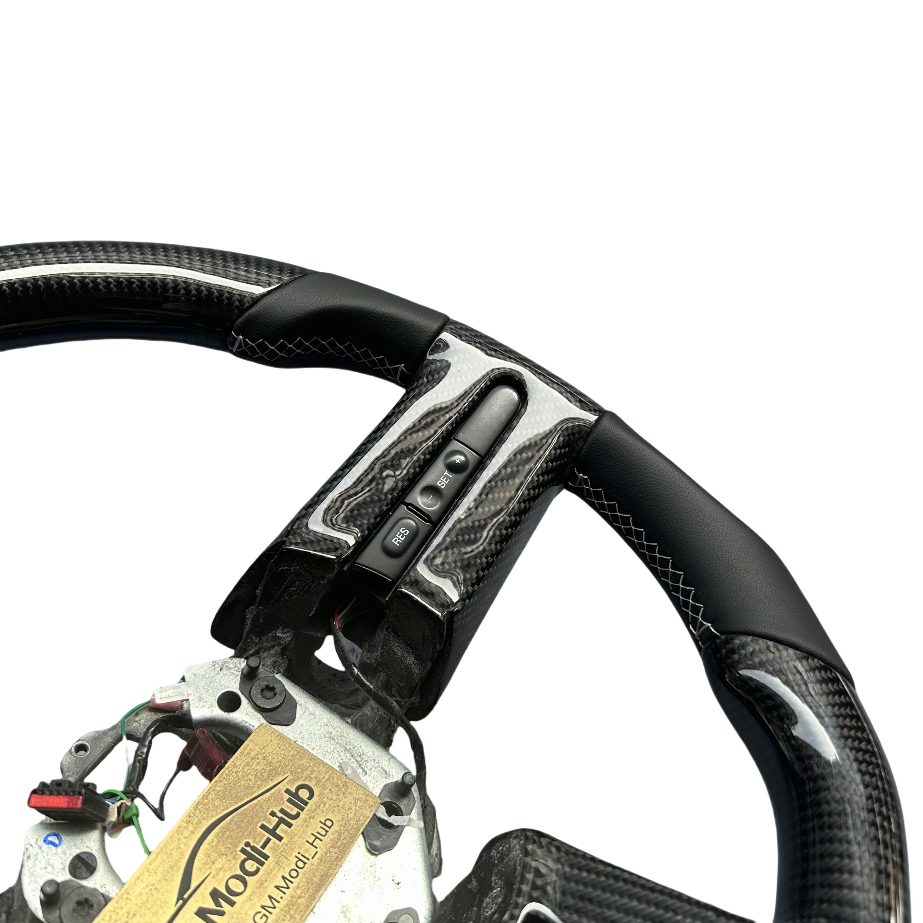 GM.Modi-Hub high Quality Carbon Fiber Car Steering Wheel For Ford 2005 2006 2007 2008 2009 Mustang