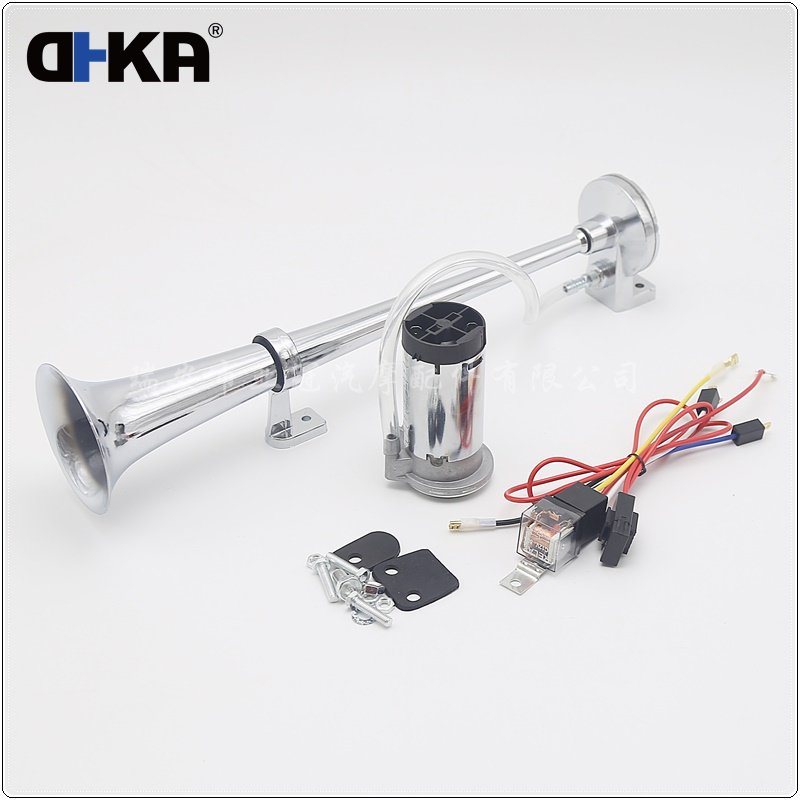 Super Loud 12V Single Air Horn With Valve , One Pipe Popular in Thailand Market AS041CU