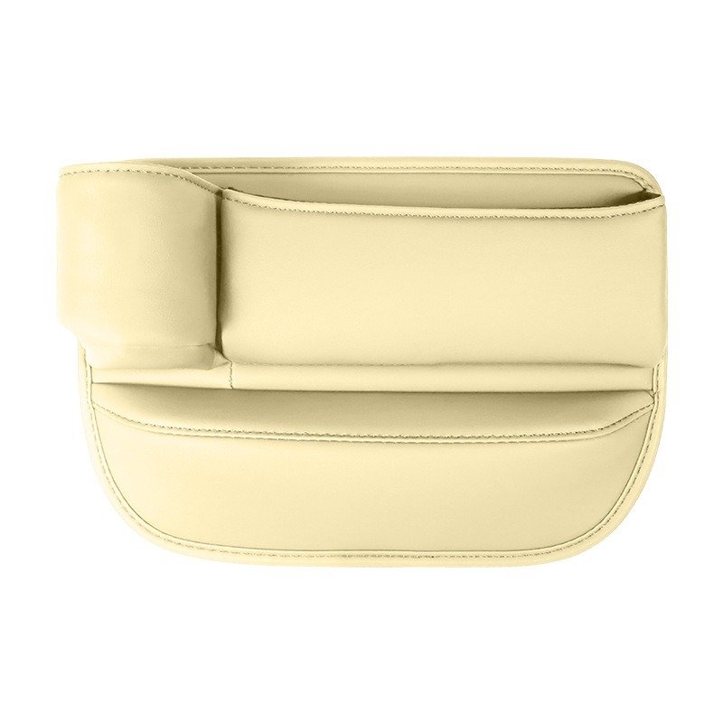Multi-Functional Car Seat Crevice Storage Box Business Style Leather Storage Bag Gap Filler for Car Seat Crevice
