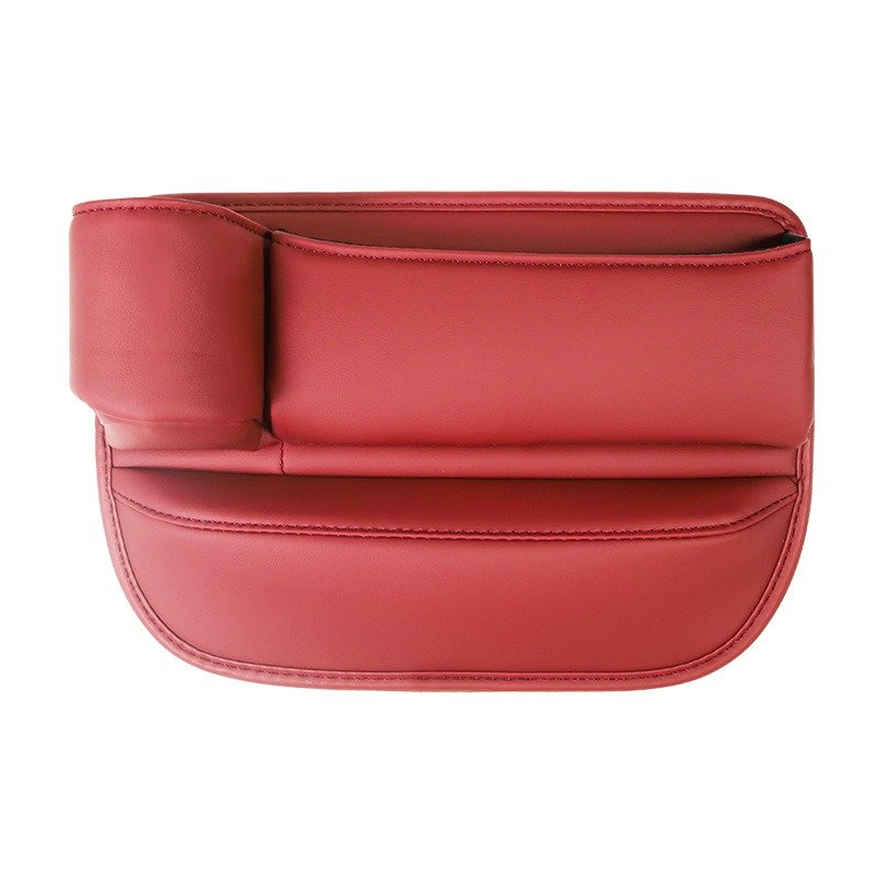 Multi-Functional Car Seat Crevice Storage Box Business Style Leather Storage Bag Gap Filler for Car Seat Crevice