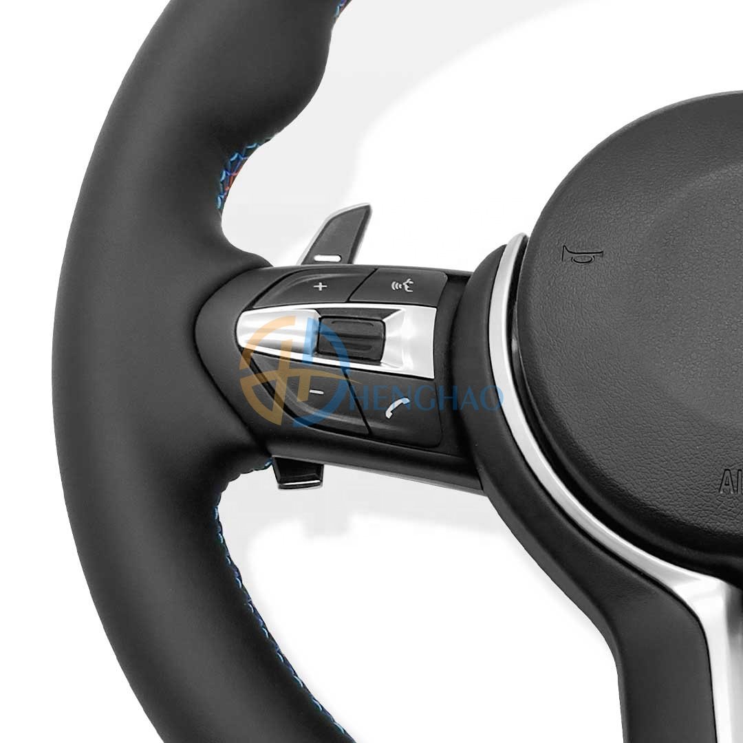 Customized M Performance Leather Steering Wheel Fit For BMW E90 E70 M Sport Steering Wheel