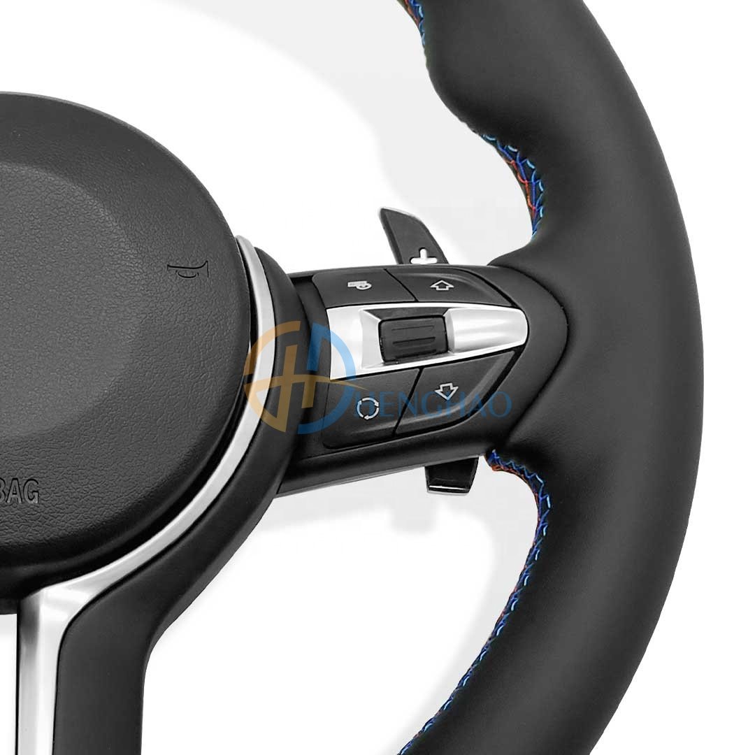Customized M Performance Leather Steering Wheel Fit For BMW E90 E70 M Sport Steering Wheel