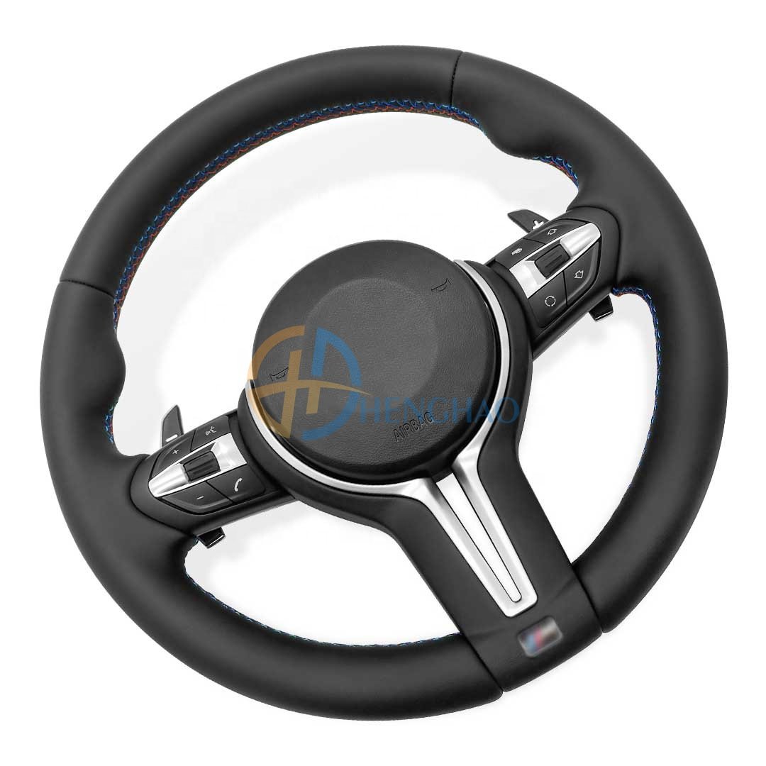Customized M Performance Leather Steering Wheel Fit For BMW E90 E70 M Sport Steering Wheel