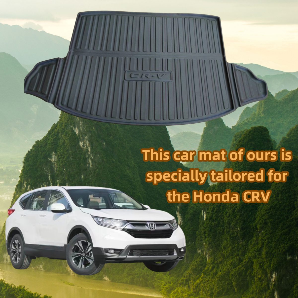 Suitable for CRV 2017-2022 Back Cushions Pad with All-weather protection Back Pad