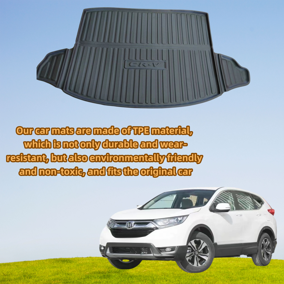 Suitable for CRV 2017-2022 Back Cushions Pad with All-weather protection Back Pad