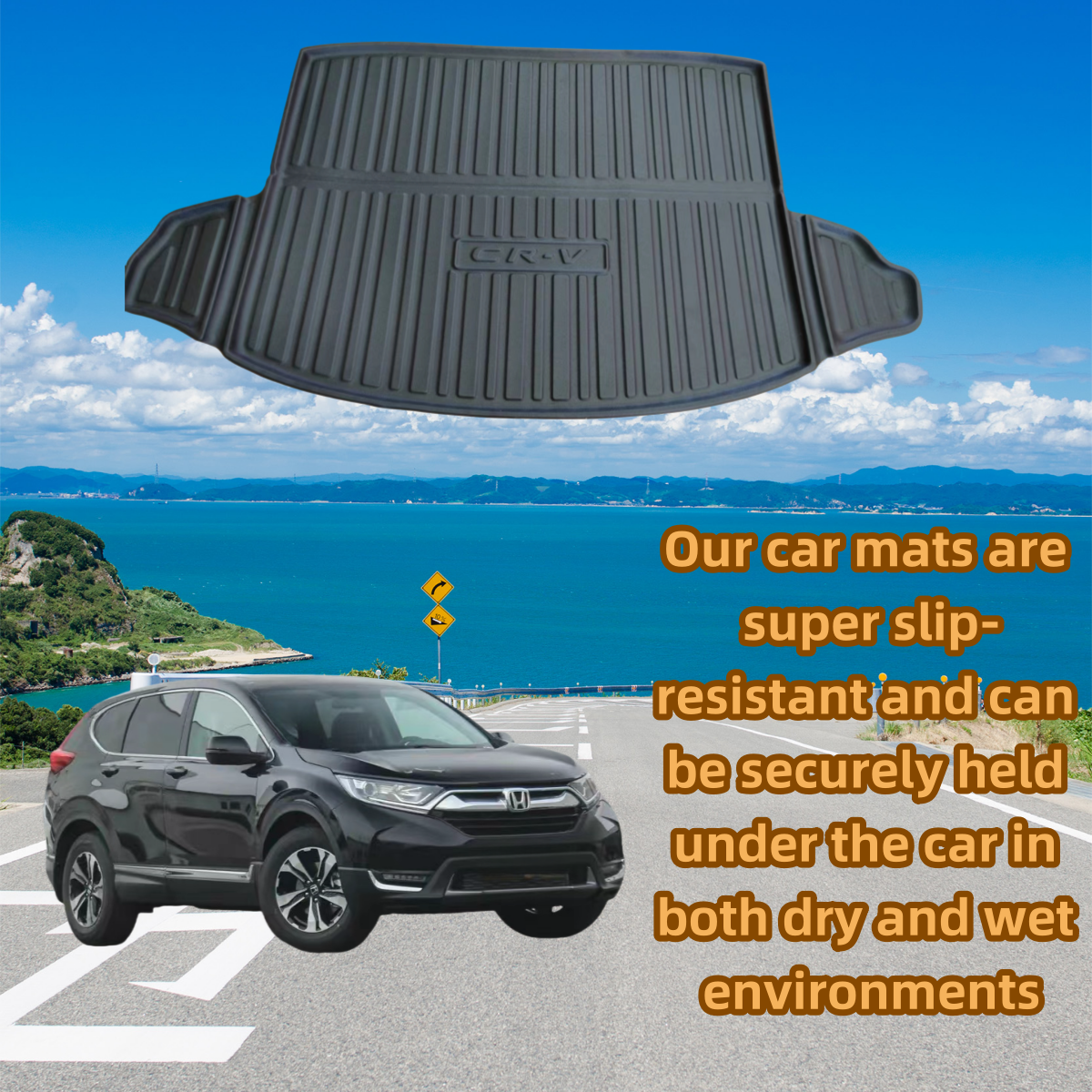 Suitable for CRV 2017-2022 Back Cushions Pad with All-weather protection Back Pad