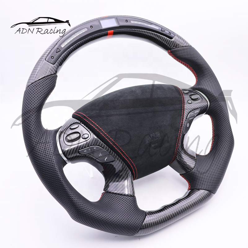 Real Carbon Fiber Steering Wheel For INFINITI M25 M35 M37 M56 QX60 Q70 Q70L