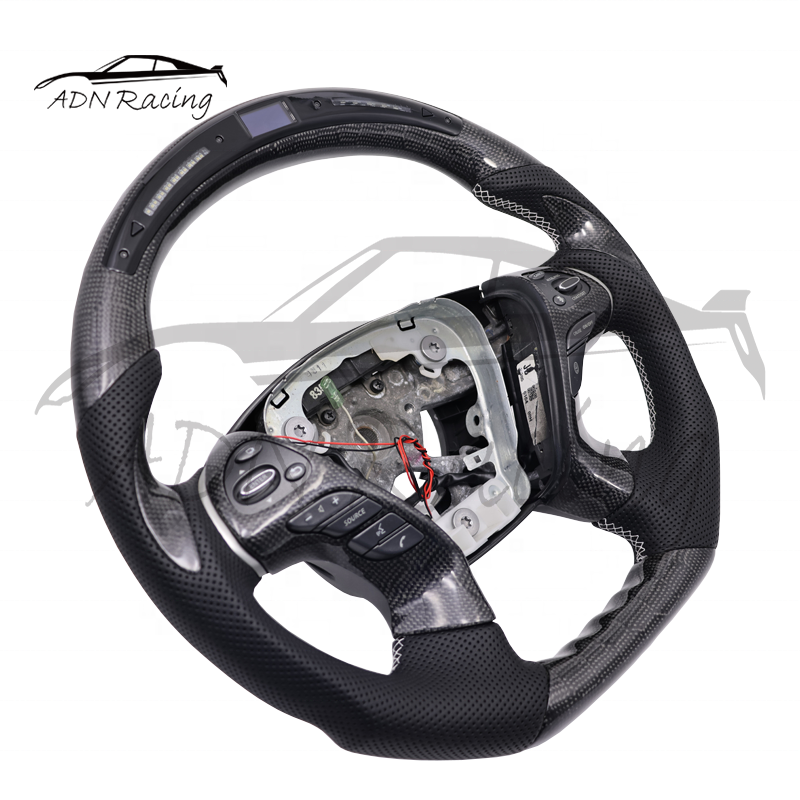 Real Carbon Fiber Steering Wheel For INFINITI M25 M35 M37 M56 QX60 Q70 Q70L