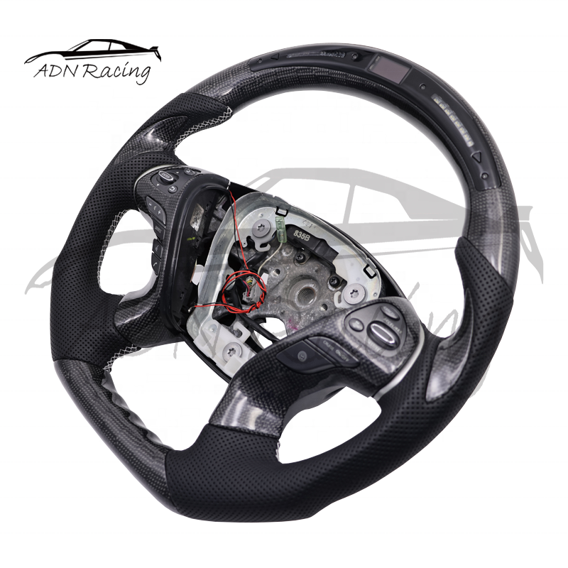 Real Carbon Fiber Steering Wheel For INFINITI M25 M35 M37 M56 QX60 Q70 Q70L