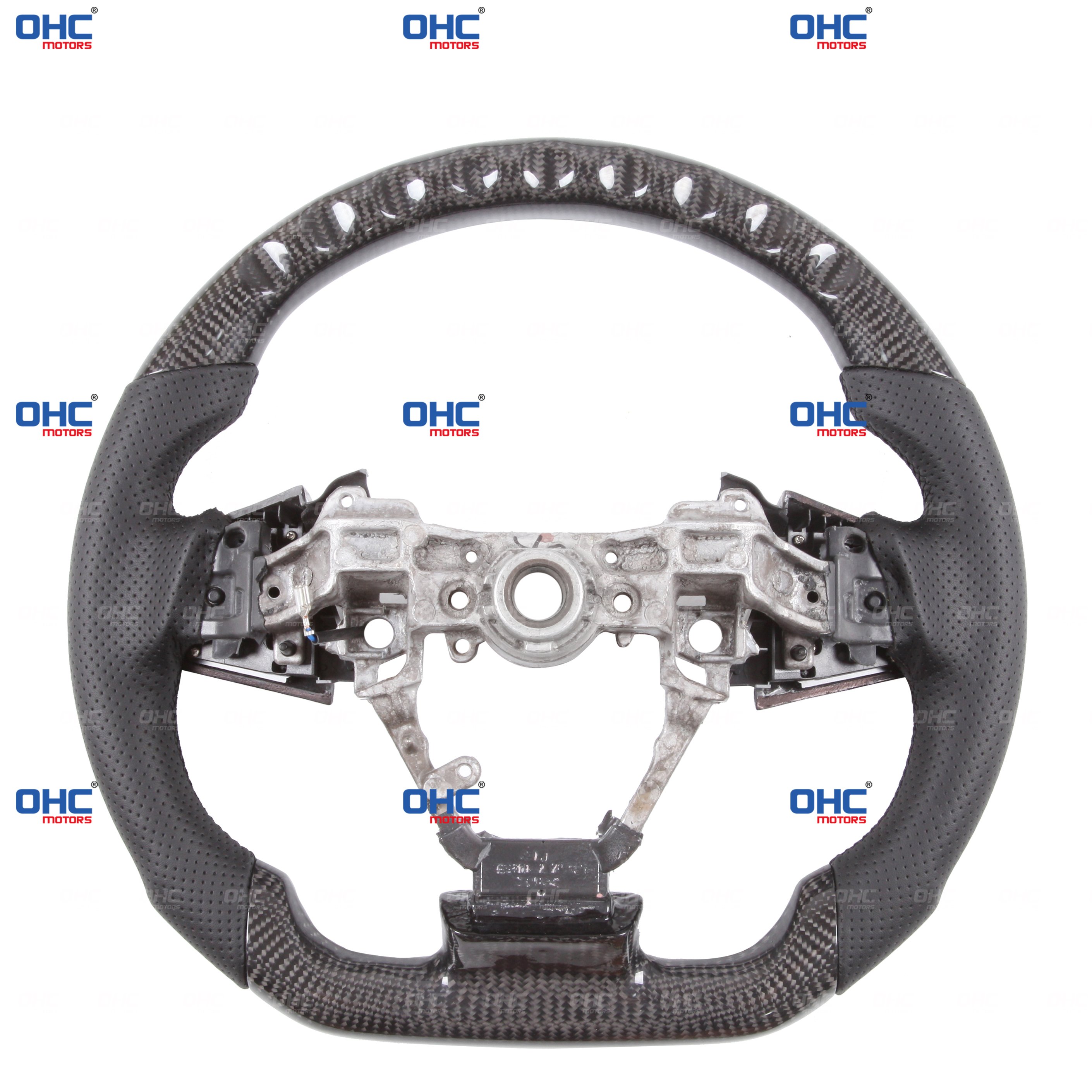 OHC Motors Hot Selling 100% REAL Carbon Fiber Steering Wheel for Toyota Corolla 2010 2011 2012 2013