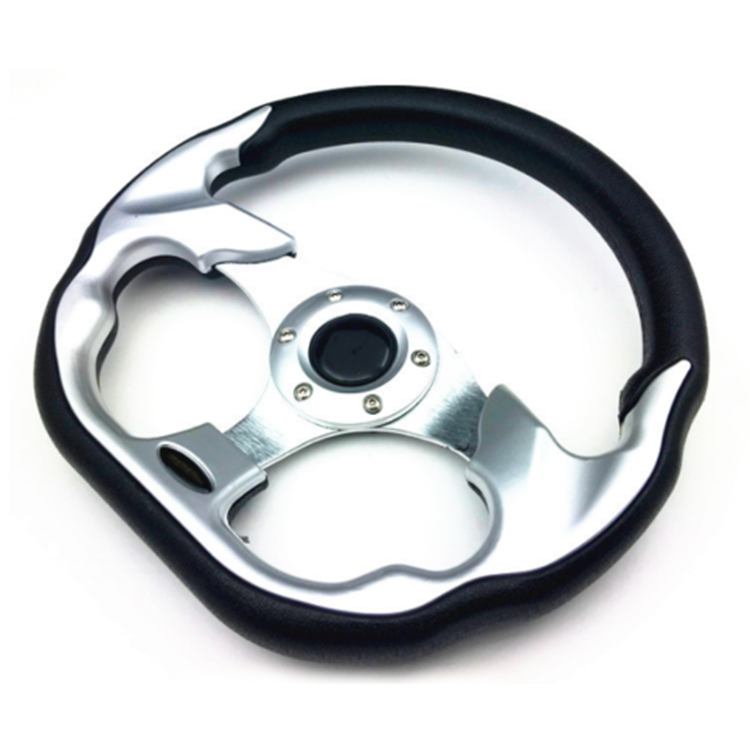 The latest product of the factory fashionable and comfortable PVC suede steering wheel, car steering wheel