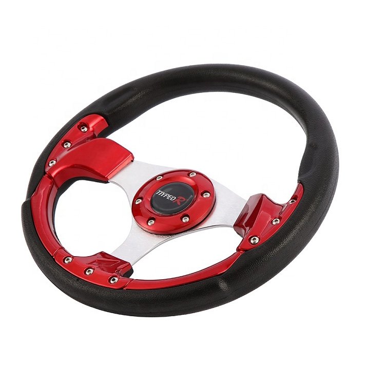 The latest product of the factory fashionable and comfortable PVC suede steering wheel, car steering wheel