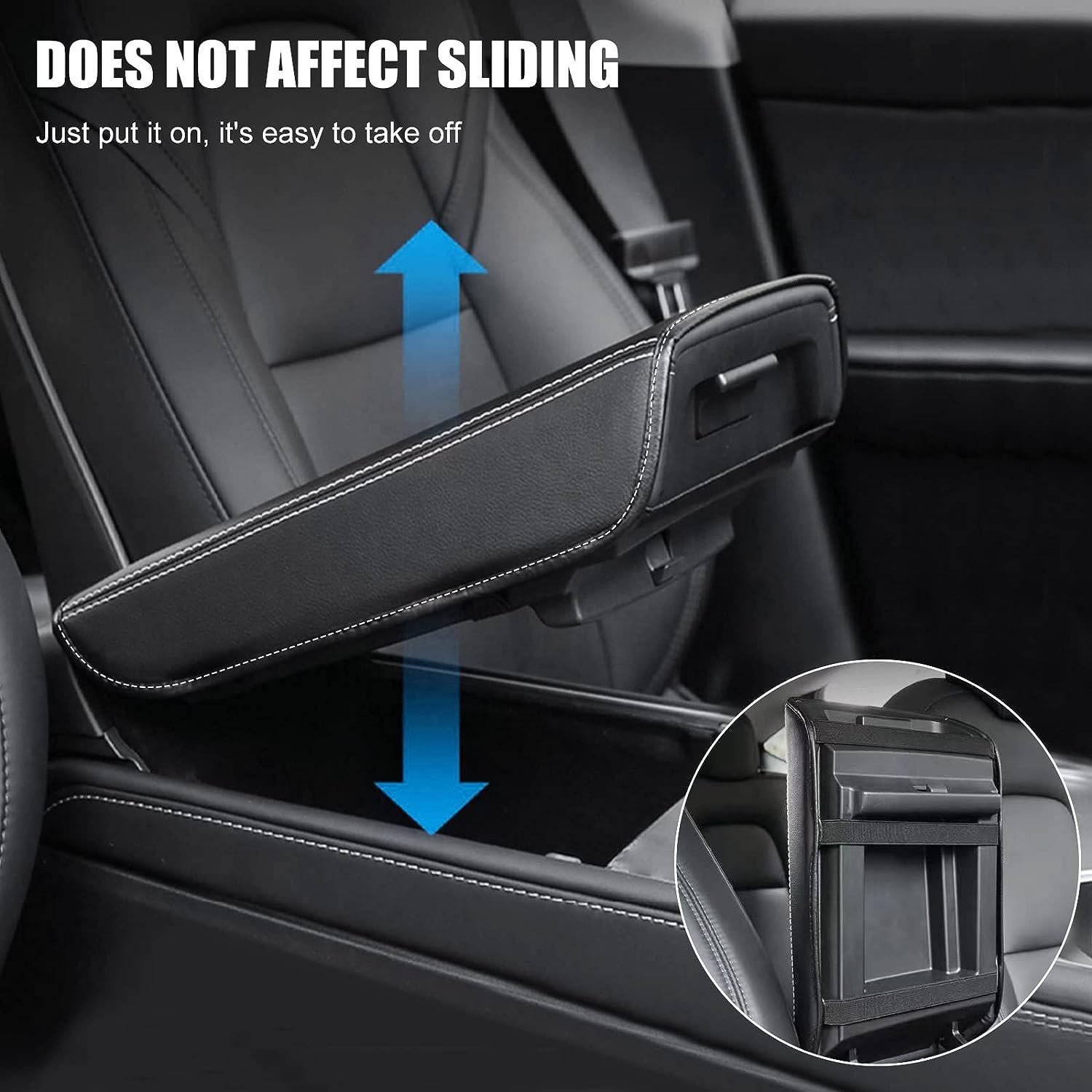 Tesla Model 3/Y Armrest Accessories Front Position Interior Decoration for 2017- Console Cover for Car
