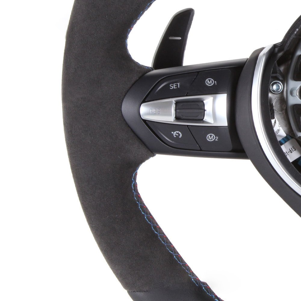 Factory Direct M Sport Carbon Fiber Leather Steering Wheel Sport Interior Steering Wheel for BMW F10 F20 F30