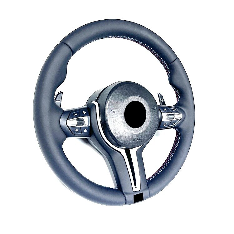 Factory Direct M Sport Carbon Fiber Leather Steering Wheel Sport Interior Steering Wheel for BMW F10 F20 F30