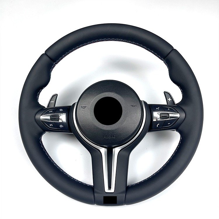 Factory Direct M Sport Carbon Fiber Leather Steering Wheel Sport Interior Steering Wheel for BMW F10 F20 F30