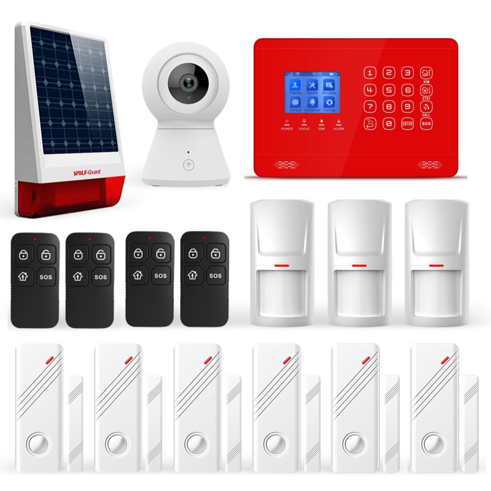 Smart Home Alarm Watch WIFI+GSM 4G Wireless GSM Business/house Alarm Security Systems Hub with 12V Relay Out