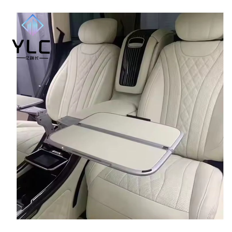 YLC Luxury Interior Electric Rear Seat with Leg Rest Middle Armrest Box with Compressor Refrigerator for GL X164 GLS X166 X167