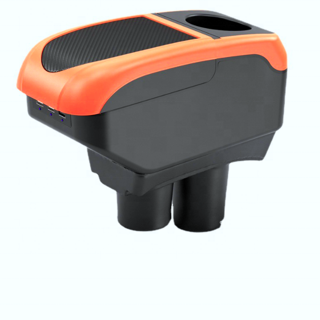 Vinfast Vf3 Pu Leather Car Armrest Console Box
