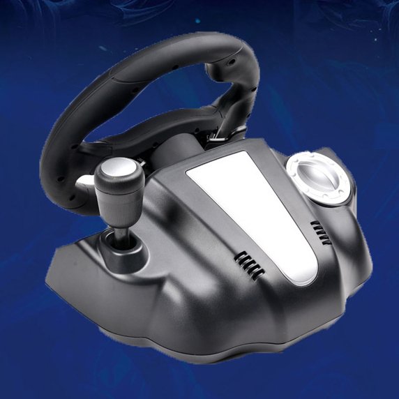 Honcam Game Wheel Steering Racing Game Car Simulator Driving Joystick Controller Brake Pads for PS4 Xbox 360 Xbox One PC