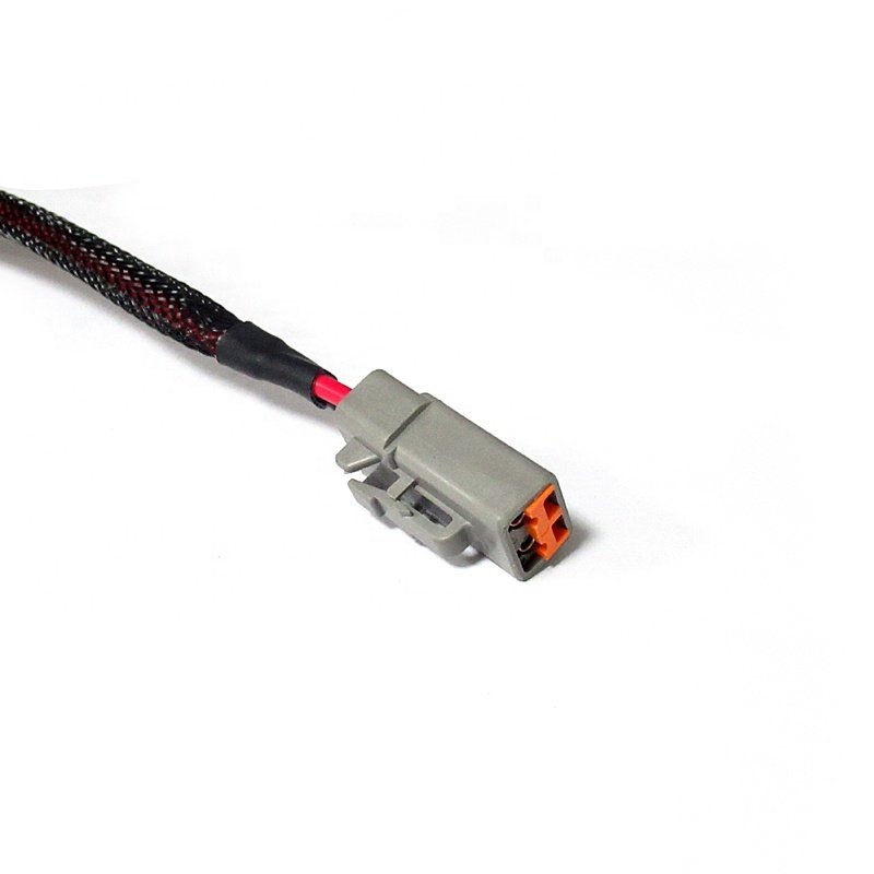 Strip Light Switch Wire Set DTM DTP DT Connector 2pin Plug Head Fog Lamp Refit Wire Set LED Working Light bar Wire Harness